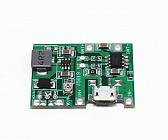 Преобразователь DC-DC повышающий J5019 4-8В/4,3-27В, с зарядным устройством 4.2В, на TP4056, microUSB-разъем, вход 4-8В, выход 4,3-27В (3199-6), Китай