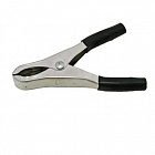 Крокодил 8-0037  15A, зажим с изоляцией, черный, 68.5мм, Китай