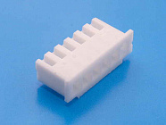 CHU-6 (XH 06F)(I-DS1069-SCW006) розетка кабельная, БЕЗ контактов (контакты 203549, 203367)/ шаг 2.5мм, закрытая, CONNFLY