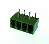 Зажим 15EDGRC-3.81-04P-14-00AH, разъемный клеммный блок на плату, 4 контакта. , Degson