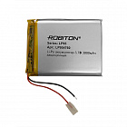 Аккумулятор  Li-Po 3.7V 3000mAh LP954760, [3,7В] [3000мАч][60х47x9,5мм][плоский][с проводом][с защитной платой], Robiton
