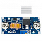 Преобразователь DC-DC понижающий на XL4015,  4-38/1.25-36В,  с радиатором,  5A,  вх.4-38В, вых.1,25-36В, вых.ток до 5A. (M3258)(EM-836), Китай