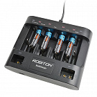 Зарядное устройство Robiton MultiCharger, 1-6 Ni-MH/Ni-Cd  AA/HR6, AAA/HR03, 1-4 C/HR14 и D/HR20, 1-2 «Крона» 9В, Robiton
