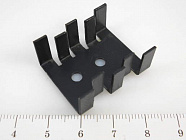 Радиатор FK214 SA-CB,  TO220/SOT32 30*25.4*12.7, Fischer