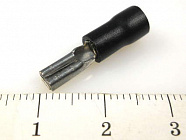 Наконечник кабельный FDD2-110(8) черный,  ножевой (гнездо), с изоляцией, 0.8х2.8мм, сеч. пров. 1.5-2.5мм2 