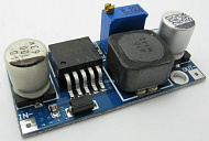 Преобразователь DC-DC понижающий на  LM2596S, (EM-825) вход DC 4.5-40B, выход 3-53B, I = 3А, мощность 15Вт (I37), Китай