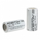 Аккумулятор  LiFePO4 3.2V   450mAh LiFe16340-450 (123A), [3,2В] [450мАч] [17*35мм][без защиты], Robiton