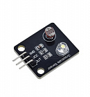 Датчик света  5V с фоторезистором, 250VAC/10А, 30VDC/10А; 24*21мм, Китай