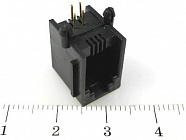 TJ4P4C розетка в плату 55-02 5521 4P,  , CZT