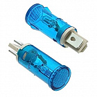 Лампа неоновая MDX-14 blue 220V, синяя,  пластик, 10000 Часов,  -25 ...+55 °С, Китай