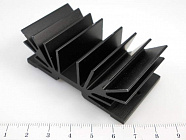 Радиатор SK64-37SA1M3 (SK64/37,5-SA/1XM3), TO220,  2.3 k/W, Fischer