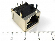 TJ10P8C  розетка в плату 56-04 (TJ8-10P8),  , Китай