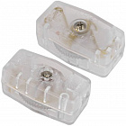 Переключатель на провод DAV-105-1, для бра, прозрачный, 250В /3А/ IP20/ 18AWG, RUICHI