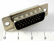 DHS-26M  вилка  на кабель,  , Китай