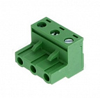 Зажим 2EDGK-7.5-03P-14-00AH, разъемный клеммный блок, 3 конт., Degson