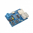 Модуль MP3 плеера + УНЧ 2*3 Вт, Встраиваемый Mp3/FM-плеер 2*2Вт, Питание 5В.(98760)