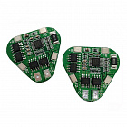Контроллер заряда-разряда для Li-ion батарей BMS HX-3S-03 8А 12,6V (3S09), 3 ячейки, Китай