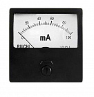 Милиамперметр щитовой М42301 100мА (60х60) (аналог),  постоянного тока, Китай