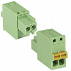 Зажим 15EDGKD-2.5-02P-14-00AH, разъемный клеммный блок, 2 контакта, Degson