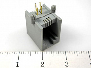 TJ4P4C розетка в плату (217) 55-32,  , CZT