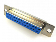 DB-25F  розетка на кабель (пайка),  , Китай