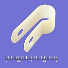 Фиксатор для кабеля CC-1 d 6.4mm  1шт., Китай