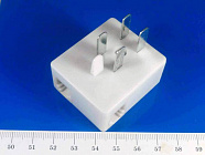 Адаптер телефонный (вилка*2),  Netco