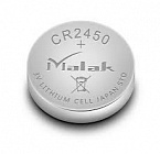 Батарейка LiBAT CR2450,  3В. / 24,5мм.*5мм. / дисков., MALAK