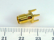 SMA гнездо (SMA-J) на плату, Китай