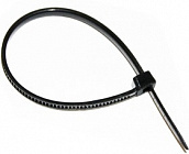 Стяжка 2.5*150 6.0' (100 шт) чёрная,  (150x3 black), Китай