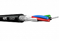 Кабель аудио микрофонный SQ422Y, 4* 0.22 мм2, балансный, огнестойкий ( IEC 60332-1), KLOTZ