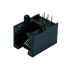 TJ6P6C (KLS12-136-6P6C-1-01) розетка в плату , KLS