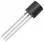 КТ3107И, TO-92,  PNP / 50В. / 0,1А. / 0,3Вт. / h21: 180...460 / fгр.: >=200МГц., Россия
