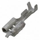Контакт обжимной 5-160432-4, 6.3мм, гнездо ножевое обжим, 15-20AWG RCP 20mm 7.6mm, Tyco/TE