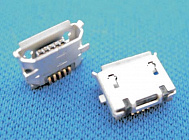 microUSB 5S-B (L-KLS1-233-0-0-0-R) розетка на плату,  , KLS