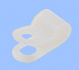 Фиксатор-держатель кабеля под винт UC-1 (KLS8-0402-UC-1 ), (ACC-2), Хомут для кабеля под винт 6,3мм, KLS