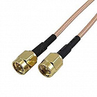 Переходник CAB SMA-P/SMA-P-RG316-50СМ, кабельная сборка , Китай
