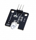 ИК передатчик HX-53, для пультов ДУ, 38 КГц ,5В, 940 нм, до 1,3м, -25  + 85 С, Китай