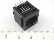 TJ8P8C розетка в плату 52-09 5222 8P (TJ3-8P8C),  , Китай