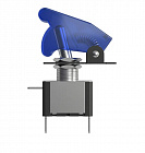 MTS-212 тумблер выключатель автомобильный GSMIN, с подсветкой, синий, 12В/ 20A/ 3pin/ ON-OFF, GSMIN