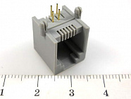 TJ6P4C розетка в плату 55-04 5521 6P,  , CZT