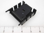 Радиатор FK45 (V8510B-T),  TO220,  25*25.4*18мм, AWSW