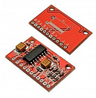 Усилитель звука цифровой 3W*2, на PAM8403, Питание 3.6-5В,   2*3W(4Ом) (3W*2 Mini Microfone)(EM-601), Китай