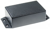 Корпус для РЭА G1020BF, 108,5*54*30мм / пластиковый / черный / с крепеж.фланцами (с 'ушами'), GAINTA