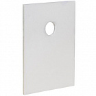 Подложка 2A1813 (ТО-220) (Al2O3 2A1813/0.63 mm) керамическая, с отверстием/13*18мм/ толщина : 0,63 мм/ Al2O3 (оксид алюминия), Китай