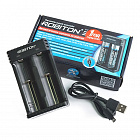 Зарядное устройство Robiton Li-2, работает от USB-порта 5В через шнур USB-Micro-USB (в комплекте, Robiton