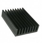 Радиатор BLA148-100,  75*25*100, основание 5мм, Китай