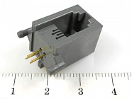 TJ4P4C розетка в плату 51-01(5121-4P),  , CZT