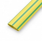 Трубка термоусадочная d 3.5 желт/зеленая, 1м, Китай