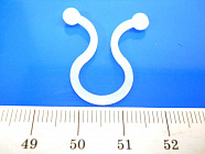 Фиксатор для кабеля, крепление под стяжку TL 11   1шт., Нейлоновый держатель кабеля твист